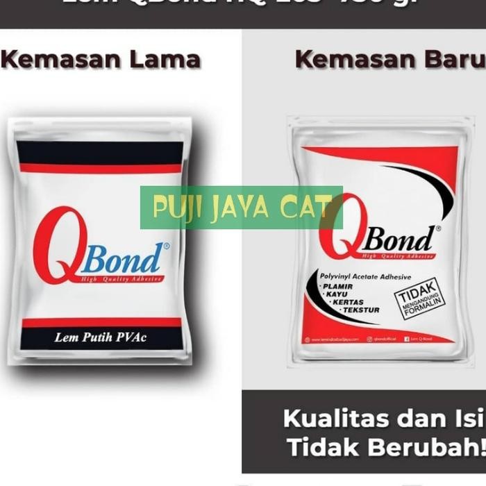 

Stok Baru Lem Putih 350 Gram Q Bond