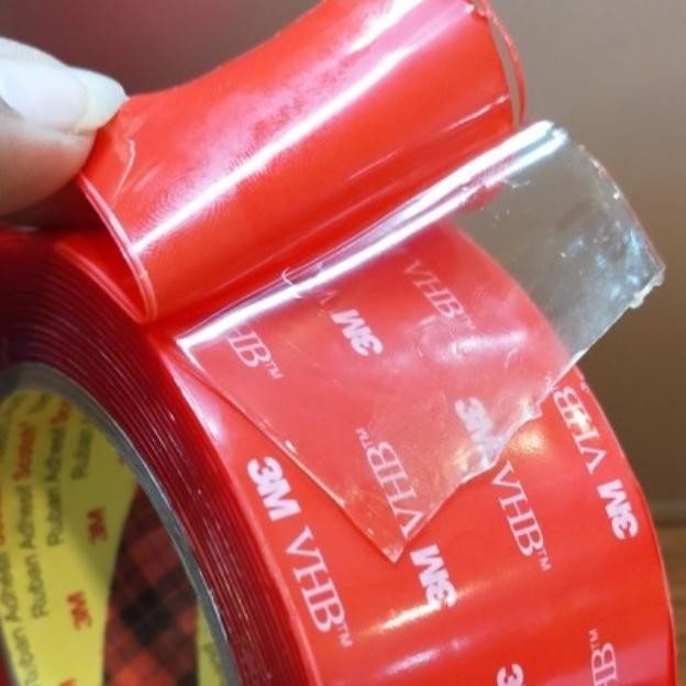 

Stok Baru Double tape 3M VHB Clear / Bening / Transparan - Perekat 48mm x 4,5mtr