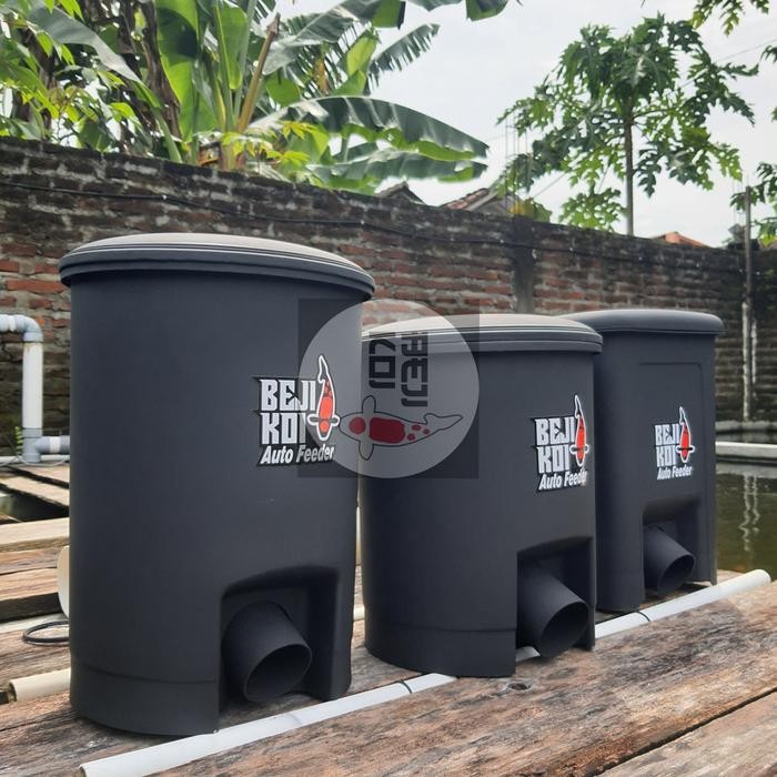 Auto Feeder Kolam Koi Pemberi Makan Otomatis Pet Feeder Autofeeder les