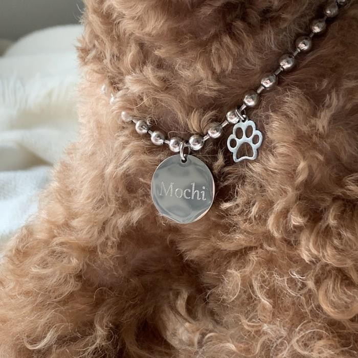 Paw Necklace Silver (For Pet) #Gratisongkir #Sale #Discount