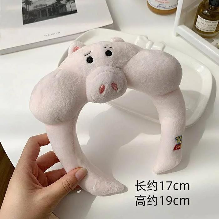 Bando Headband Lotso Hamm Babi Toy Story Karakter Disney.