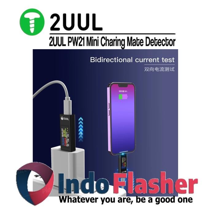 2UUL PW21 MINI CHARGING MATE DETECTOR JCID JC PD CHARGER DETECTOR CT01 CT02