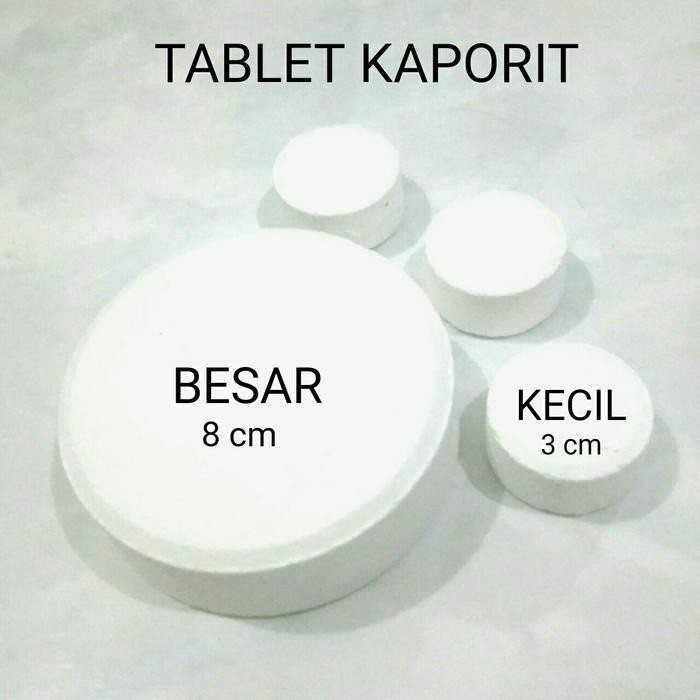 Tablet Kaporit Kecil - Chlorine Tablet Terlaris