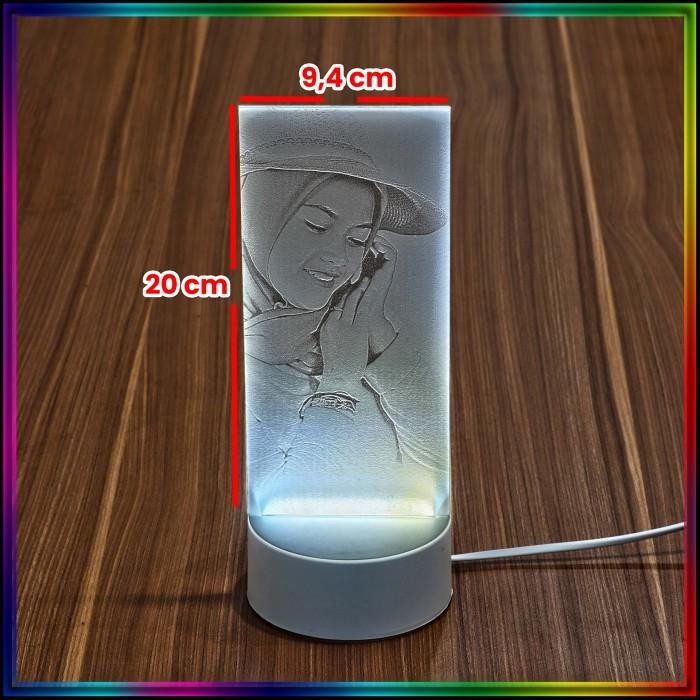 LAMPU TIDUR HIAS/LAMPU TIDUR AKRILIK GRAFIR FOTO/PHOTO