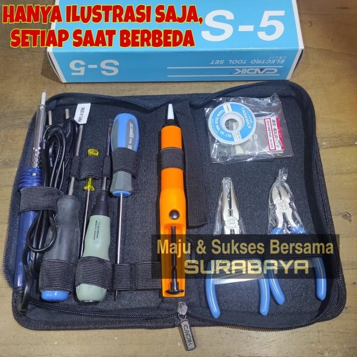 Expert CADIK ELECTRO TOOL SET KIT TOOLSET S-5 S5 TOOLS ELEKTRO ELEKTRONIK