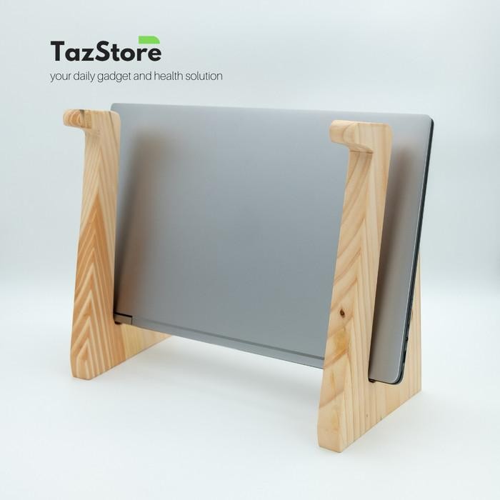 (Expert) Wood Stand Laptop / Stand Laptop Kayu
