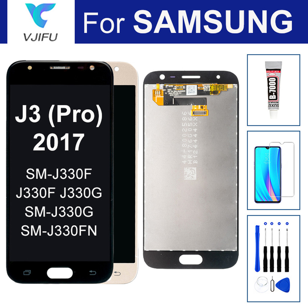 Screen For Samsung Galaxy J3 Pro 2017 LCD Display Touch Digitizer Assembly J330F J330G Replacememt P