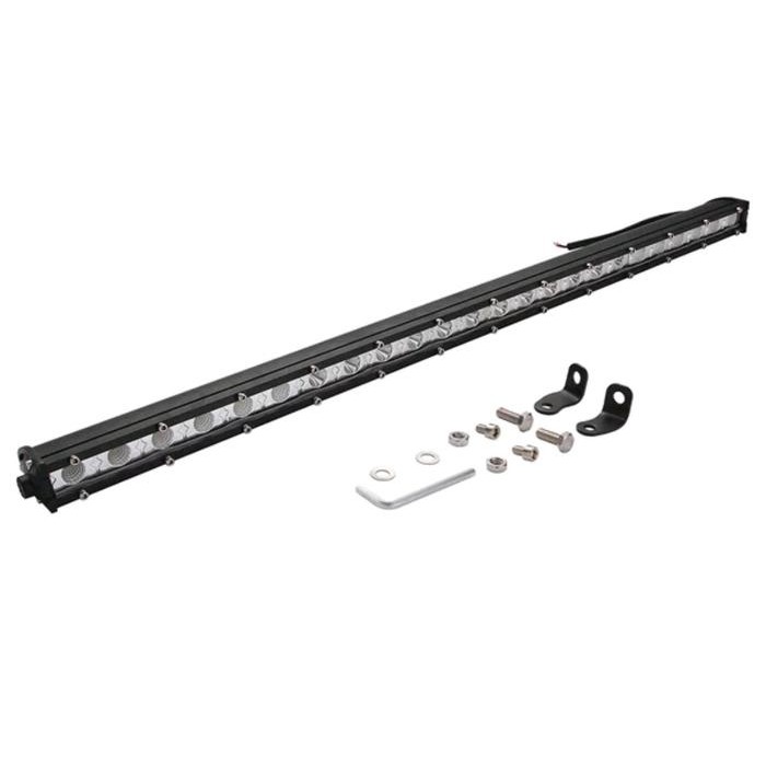 Led bar Slim lampu sorot Slim motor mobil 100 Cm 108 watt 12 Volt DC