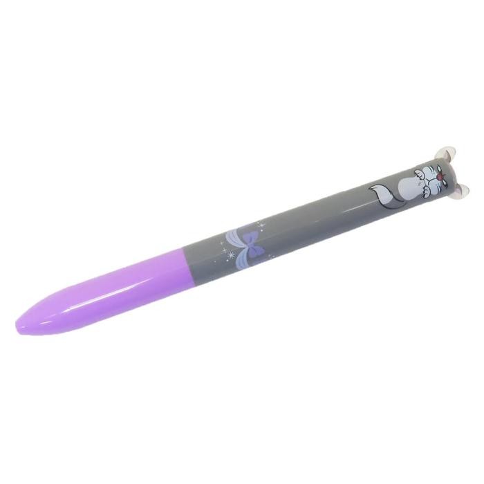

Terlaris Sakamoto Funbox Mimi Disney Animals Marie Cheshire Stitch Figaro 2 Color Ballpoint Ink Pen