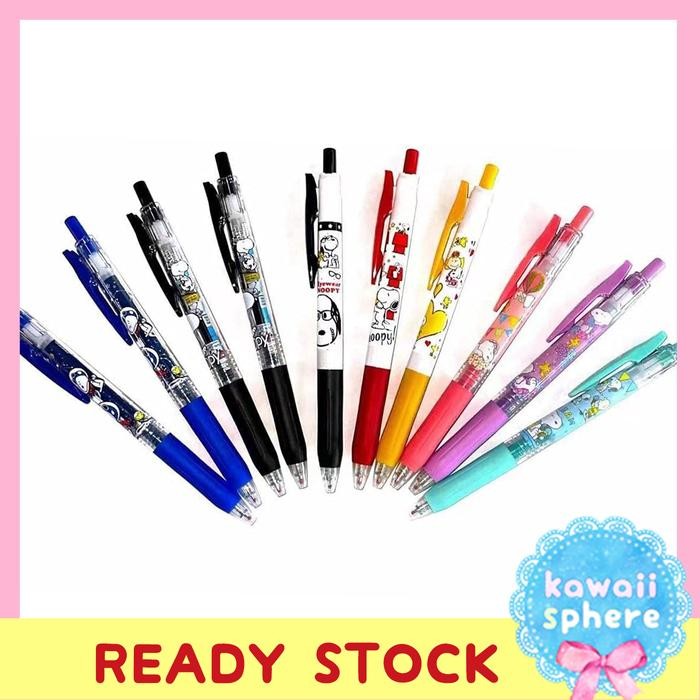 

Terlaris Sarasa Snoopy Limited Edition Pen Sarasa Clip Peanuts Ongkir Termurah