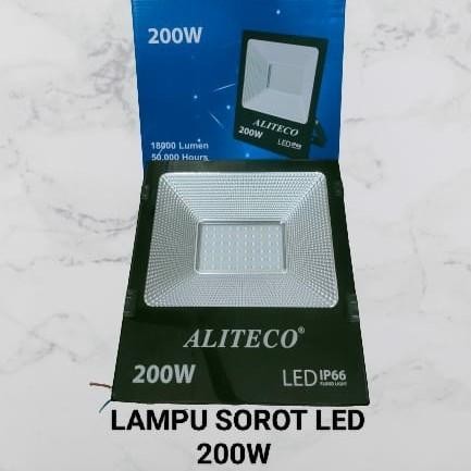 Promo.. Cap Lampu Led Aliteco/ Semny Flood Light 10 20 30 50 100 200 300 500 W Ip66