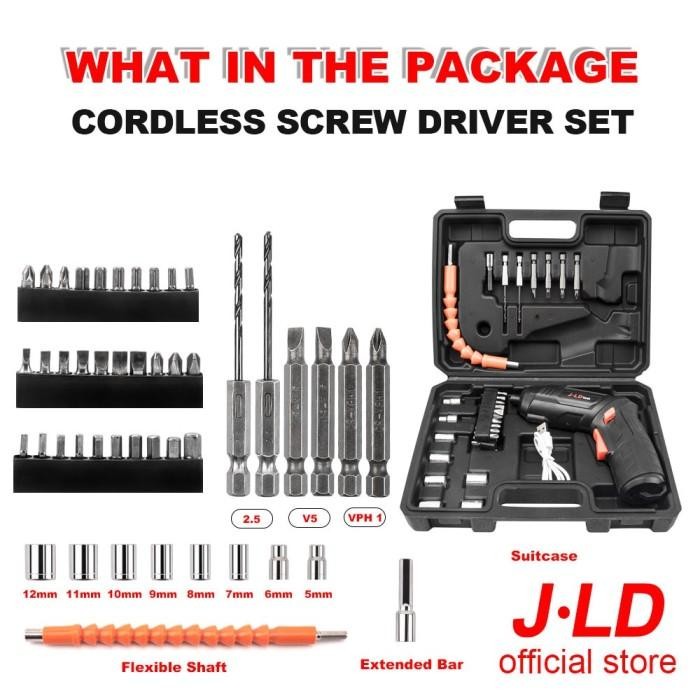 [Expert] mesin bor baterai 15v bonus toolkit palu tang tool kit set uchiha