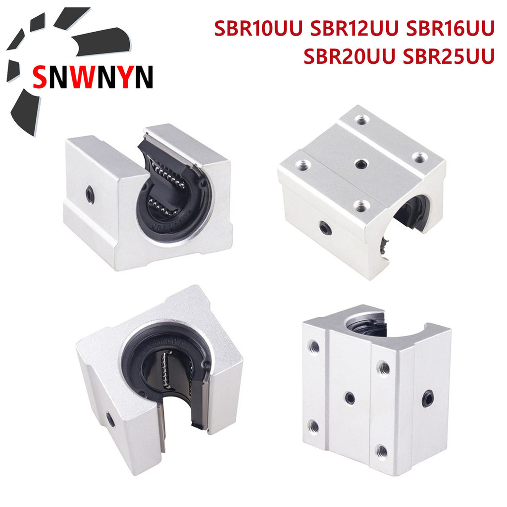 SBR10UU SBR12UU SBR16UU SBR20UU SBR25UU Linear Ball Bearing Block