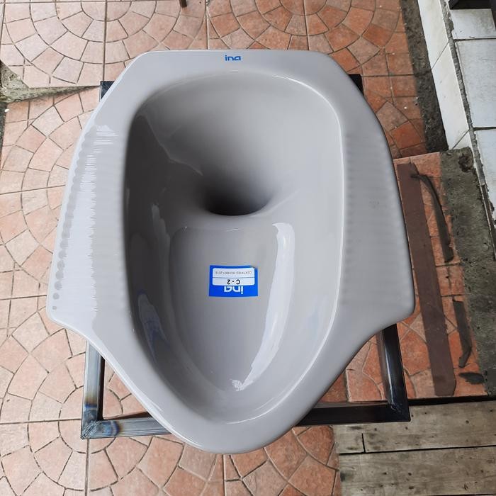 KLOSET JONGKOK INA WARNA ABU