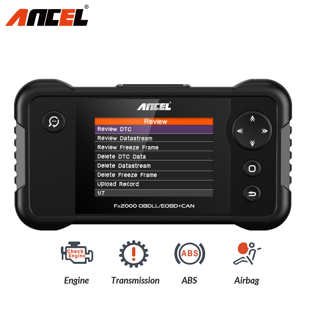 ANCEL FX2000 OBD2 Scanner Automotive Code Reader Car Engine ABS SRS