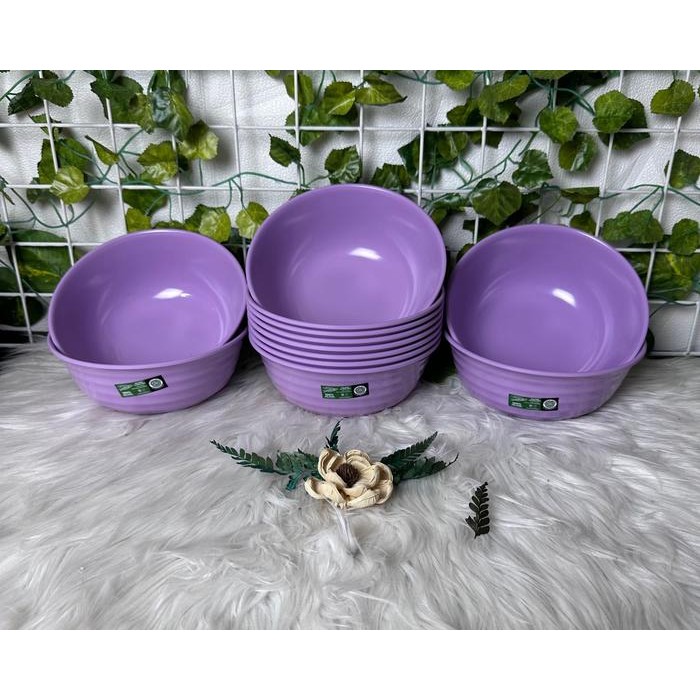 Mangkok Ulir Melamin Golden Flying Fish Lusinan