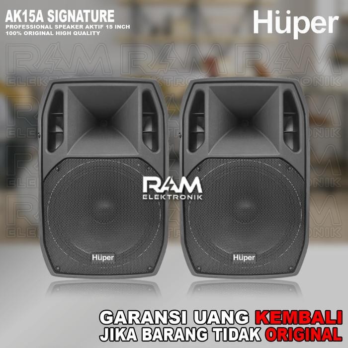 Speaker Aktif Huper Ak15A Ak15 Ak 15A Signature 800 Watt 1 Buah