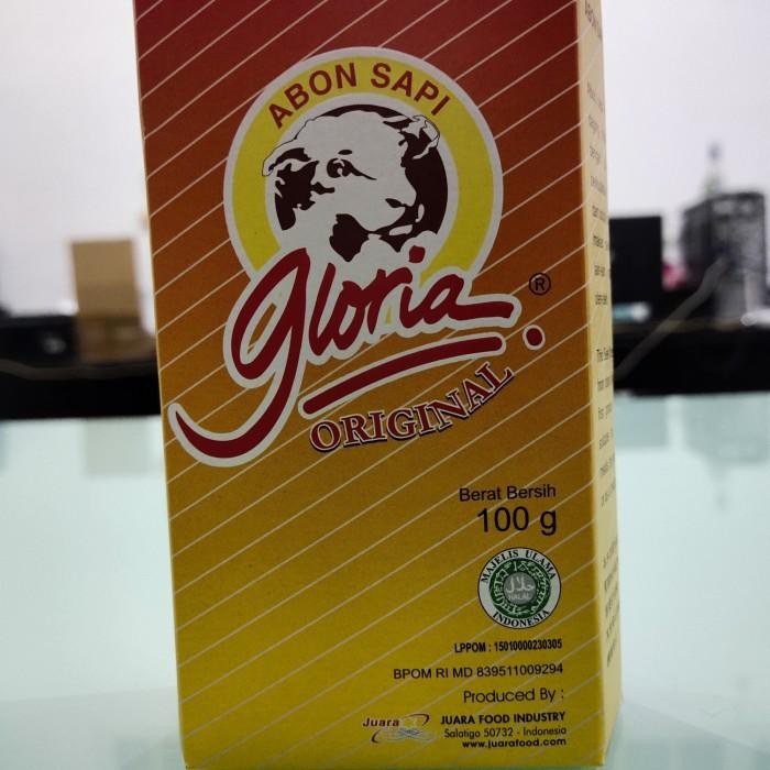 

BARANG TERLARIS abon gloria sapi 100 gr
