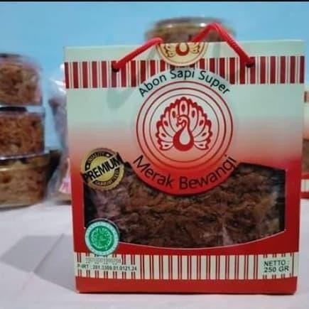 

BARANG TERLARIS abon sapi super premium no 1 cap merak bewangi