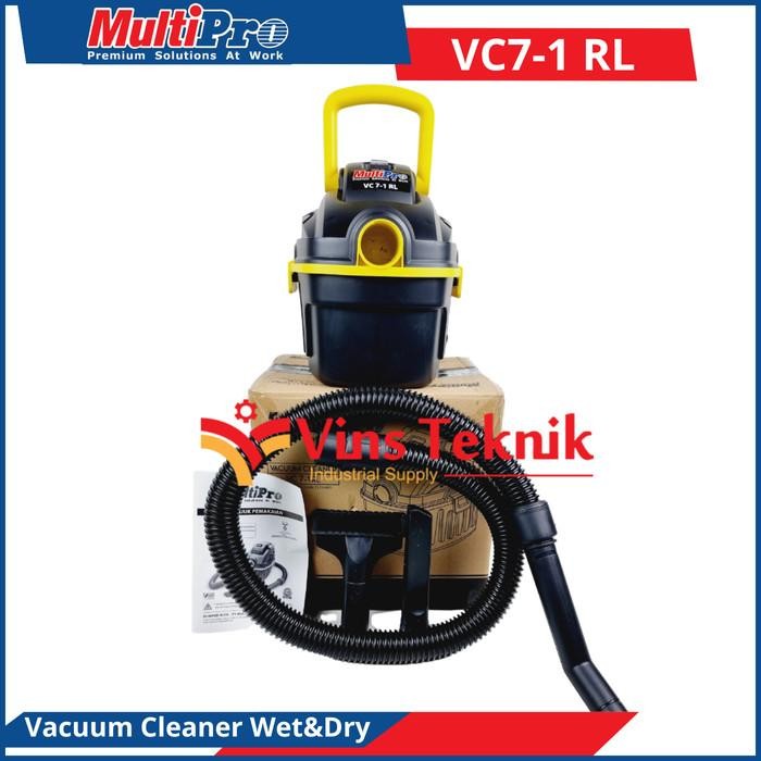 MULTIPRO VC7-1 RL VACUUM CLEANER PENGHISAP DEBU BASAH DAN KERING VC7 1 RL