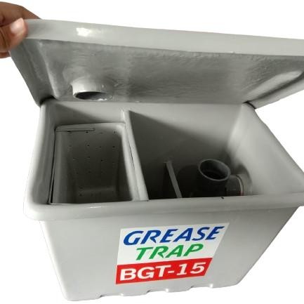 GREASE TRAP PORTABLE BGT 15 INLET ATAS, OIL TRAP 15 LITER