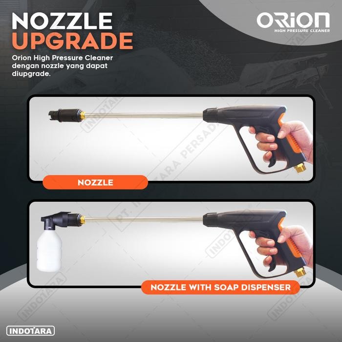 JET CLEANER - ORION SUPERJET100SPV DENGAN FITUR PENGATUR TEKANAN AIR