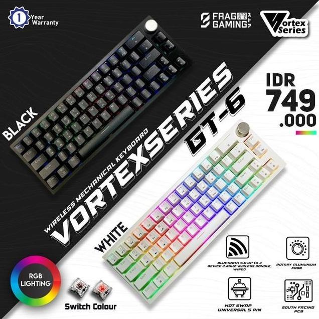 Vortex Gt6 / Gt 6 / Gt-6 Vortexseries Mechanical Gaming Keyboard Key Gratisongkir