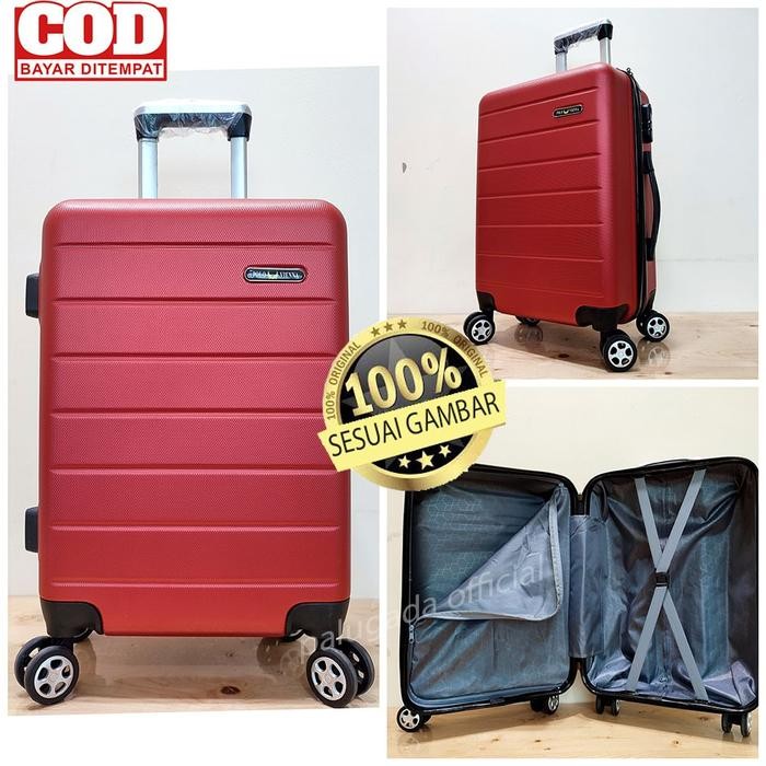 Free Packing Dus Koper 24 Inch 001 Polo Vienna, Koper Umroh Bergaransi Terlaris