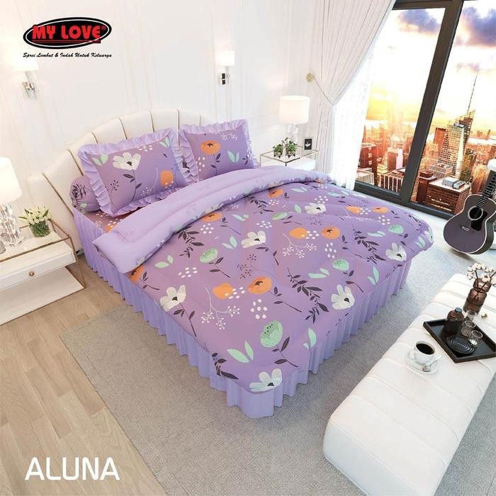 Bedcover 180x200 My Love Rumbai / Bed Cover Set 180x200 My Love Rempel