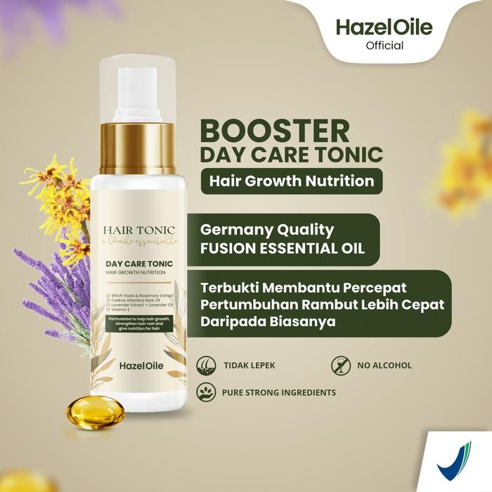 Terlaris Hazeloile Hair Tonic Hazeloile Day Care Tonic Perawatan Rambut Botak P Ready