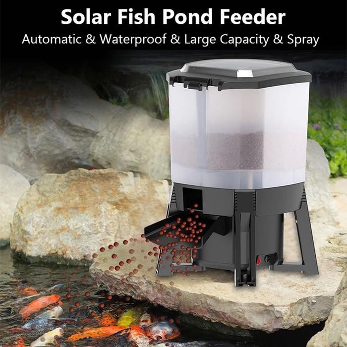 Sunsun Solar Automatic Feeders CFF 206 For Aquarium In Aquaculture
