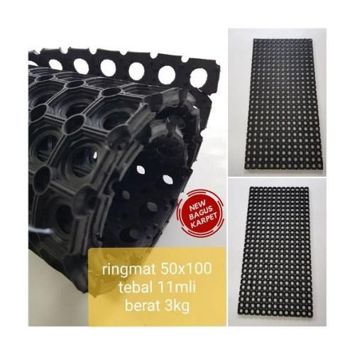 Karpet Karet Alas Tempat Wudhu 50x100