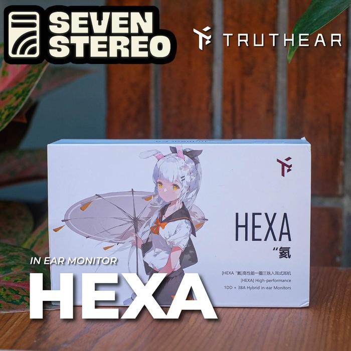 Earphone Truthear Hexa 1Dd + 3Ba Hybrid Driver In Ear Monitor