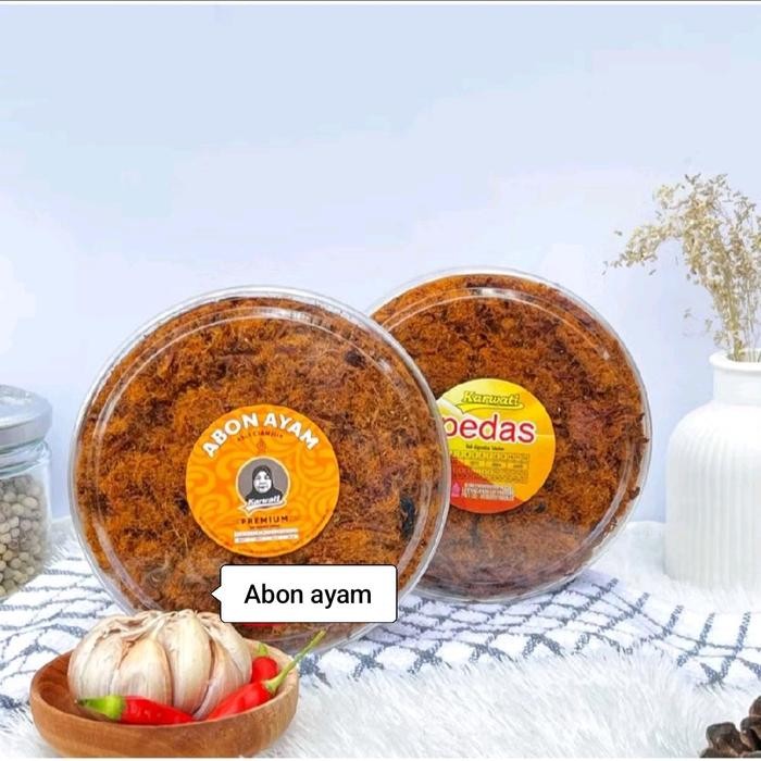 

Abon Ayam Karwati Toples Khas Cianjur 150gram halal Food New