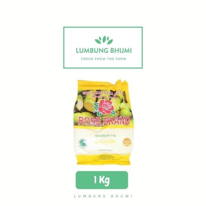 

ROSE BRAND Gula Pasir Kuning 1 Kg Ecer 1 Pcs - Lumbung Bhumi New
