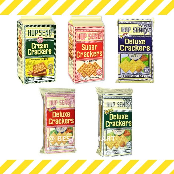 

Biskuit Hupseng Cap Ping Pong Asin / Hup Seng Crackers Asin 428 gram New