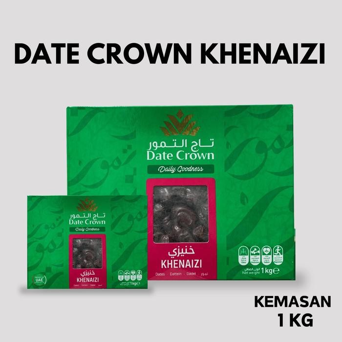 

Kurma Date Crown Khenaizi 1Kg/Date Crown Khenaizi 1Kg New