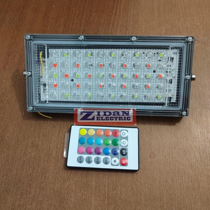 Expert Lampu Sorot Led 50W RGB / Lampu 50W RGB / Flood Light 50W RGB