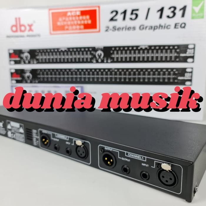 equalizer dbx 215 dbx215 dbx 215