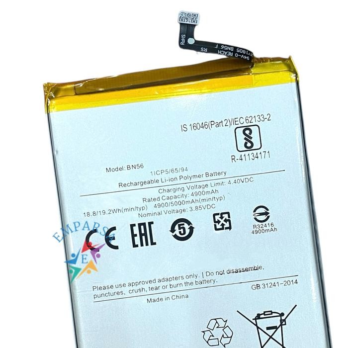 SALE TERHOTT BATERAI FOR HP RDMI 9A / BN56 5000MAH BATRE BATERE BATTERY BATTRE BATRAI BATREI HP HAPE