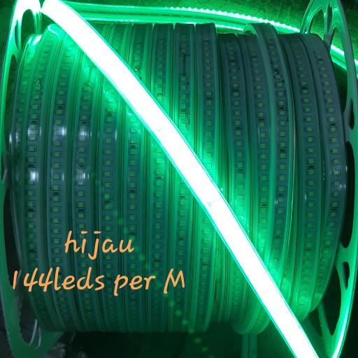 Lampu Led Strip 2835 Smd 144Leds Per Meter Hijau Khusus Meteran