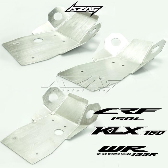 Promo Engine Guard Skid Plate Crf150 Klx150 Wr155 Alumunium Model Zeta Ready
