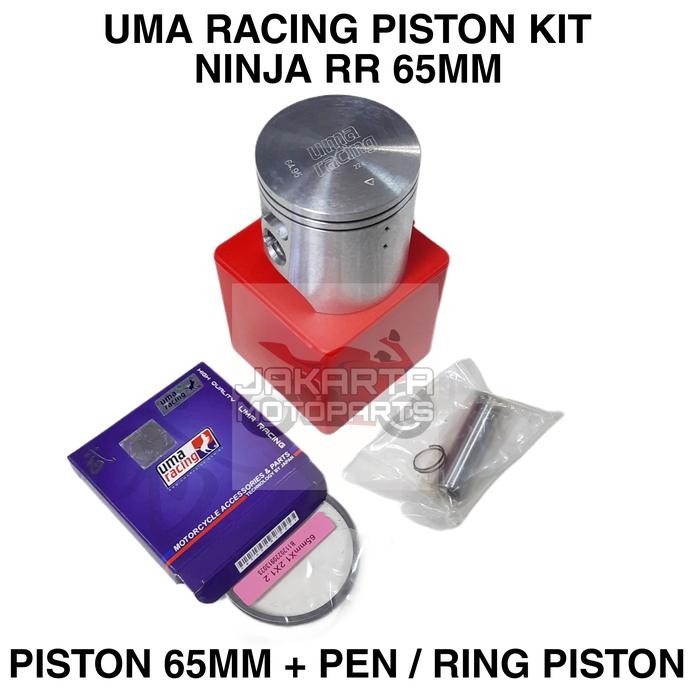 UMA RACING PISTON KIT SEHER NINJA 65MM PEN 15 RING PISTON 65 180CC ORI