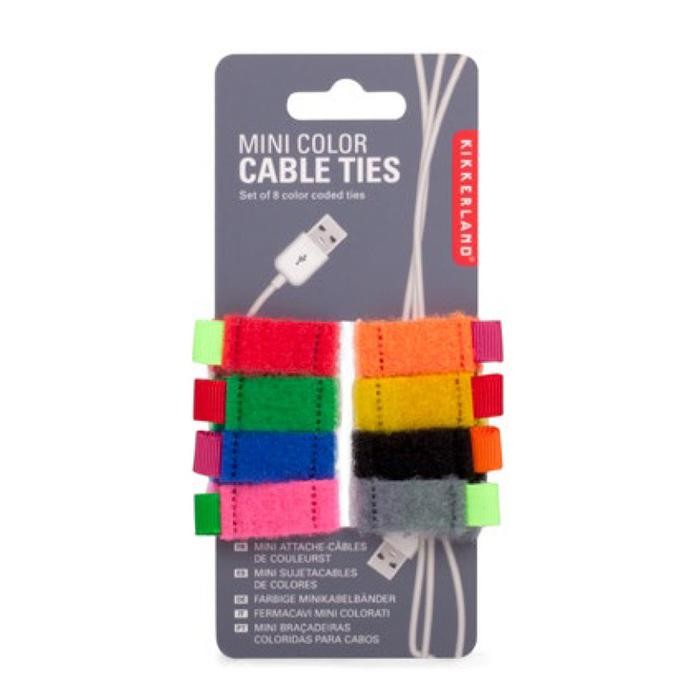 

TERBARU! KIKKERLAND - MINI COLOR CABLE TIES