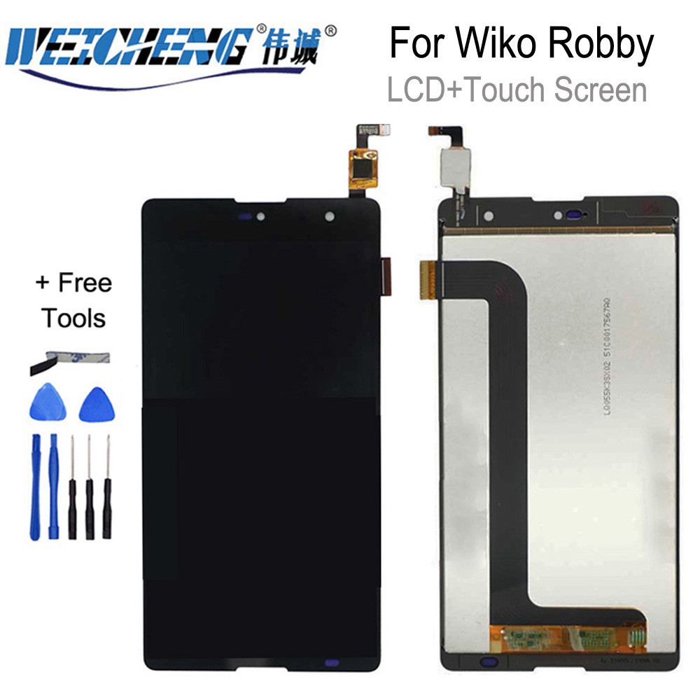For Wiko Robby LCD Display and Touch Screen 5.5'' Good Screen Digitizer Assembly Replacement for Wik