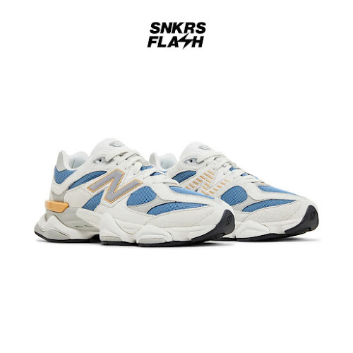 NEW BALANCE 9060 Heron Blue Grey Sepatu Sneakers Wanita - U9060FM - Size 36