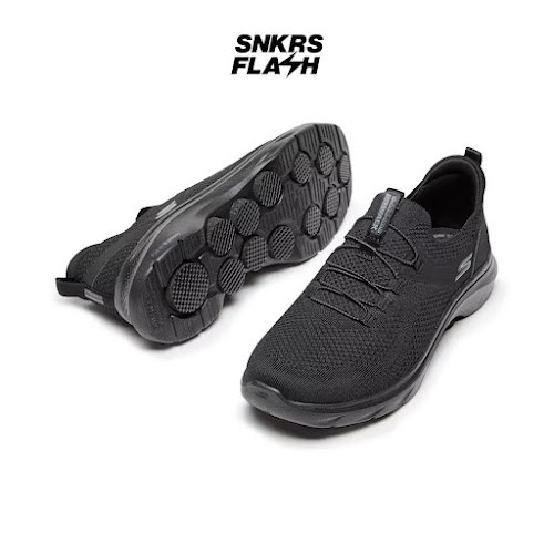 SKECHERS Go Walk 7 Triple Black Sepatu Casual Wanita - 125225BBK - Size 40