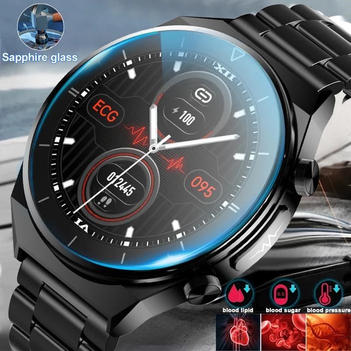 ECG+PPG Smartwatch Blood Sugar Blood lipids Blood Pressure Body