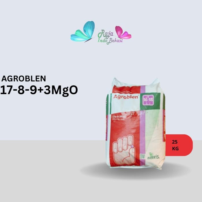 ern RAJA INDO 25kg Pupuk Agroblen 17-8-9+3MgO - Dekastar Agroblend 1789 17 8 9
