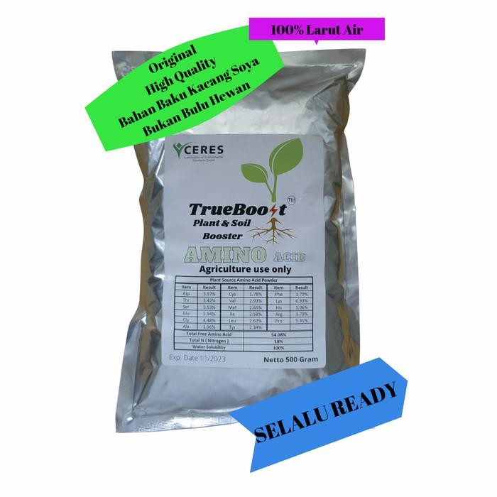 New Asam Amino / Amino Acid Pupuk (Plant Source) 500 gram.